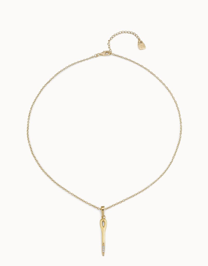 Collares UNOde50  | Silver Needle Dorado
